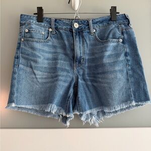 American Eagle Outfitters Distressed Denim Cutoff Shorts